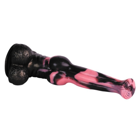 Gode Animal RIOPAL 22 x 6.5 cm Noir-Rose
