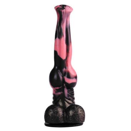 Gode Animal RIOPAL 22 x 6.5 cm Noir-Rose