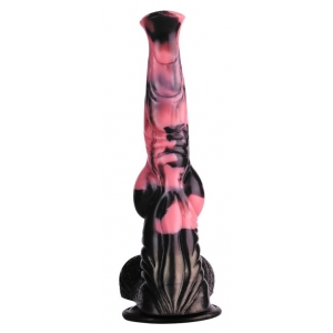 Gode Animal RIOPAL 22 x 6.5 cm Noir-Rose