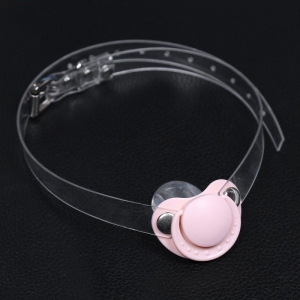 Bâillon Tétine pour le Sm TOT GAG Rose