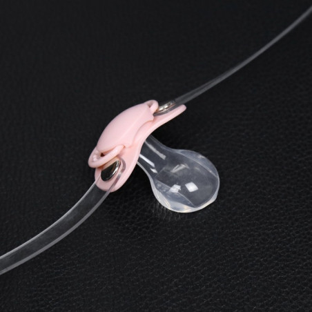 Bâillon Tétine pour le Sm TOT GAG Rose