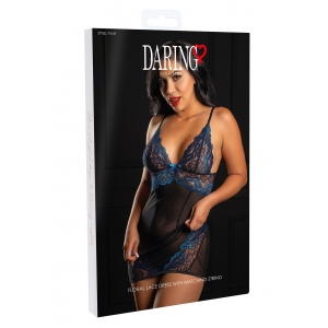 Nuisette FLORAL Bleu Royal