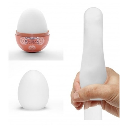 Oeuf de masturbation TENGA GEAR Stronger