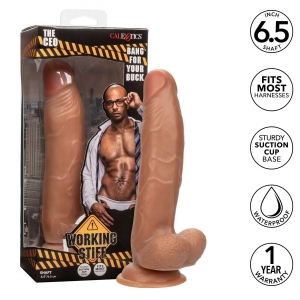 Gode Réaliste THE CEO 16 x 4.5cm Marron