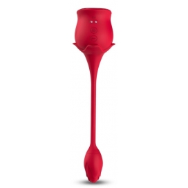 Double Stimulateur SUCKCLIT 6 x 3cm Rouge