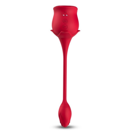 Double Stimulateur SUCKCLIT 6 x 3cm Rouge