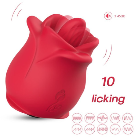 Stimulateur de Clitoris ROSESHAP Rouge