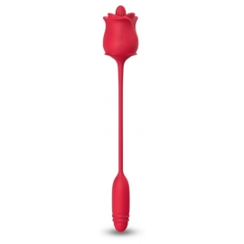 Double Stimulateur THRUSTLICK 12 x 3cm Noir 2