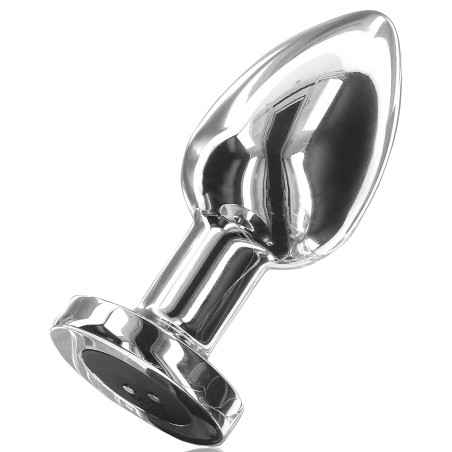 Plug vibrant en métal THE GLIDER L de Buttocks