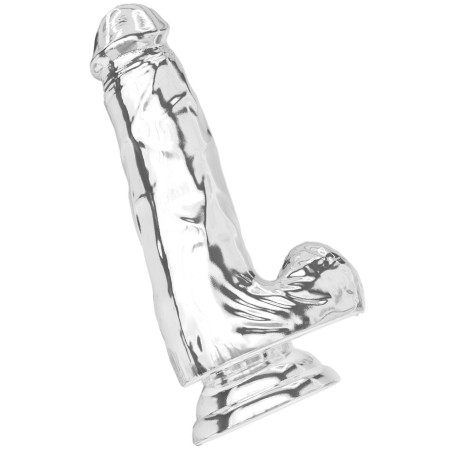 Gode Réaliste DIAMOND DICK 13.5 x 3.7cm Transparent Toyjoy