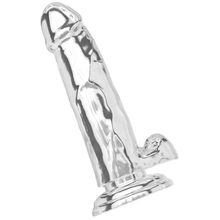 Gode Réaliste DIAMOND DICK 15.5 x 4cm Transparent Toyjoy