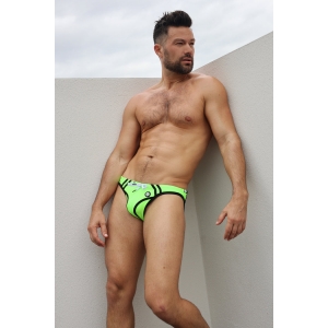 Slip de bain EXPOSE SWIM Breedwell Vert neon