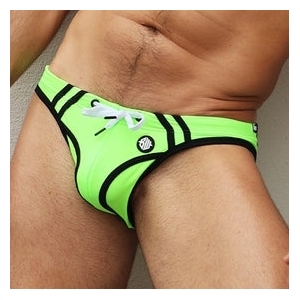 Slip de bain EXPOSE SWIM Breedwell Vert neon