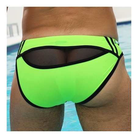 Slip de bain EXPOSE SWIM Breedwell Vert neon