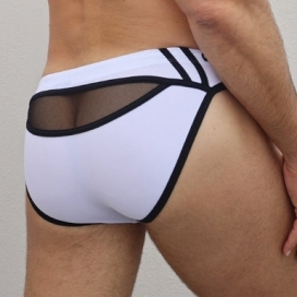 Slip de bain EXPOSE SWIM Breedwell Blanc neon 2