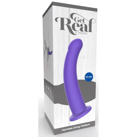 Gode HARNESS DONG M 14 x 3.2cm Violet