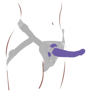Gode HARNESS DONG M 14 x 3.2cm Violet