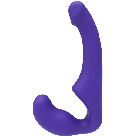 Gode Sans Harnais PURPIE 16 x 4cm Violet
