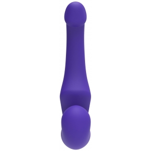 Gode Sans Harnais PURPIE 16 x 4cm Violet