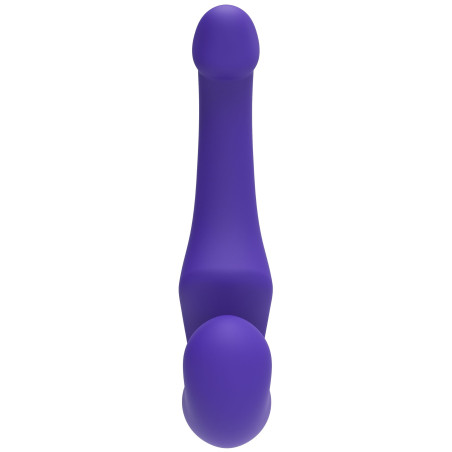 Gode Sans Harnais PURPIE 16 x 4cm Violet