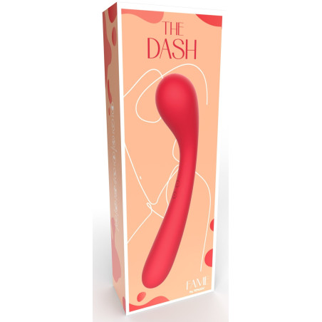 Vibro Point G THE DASH 10 x 3.7cm Rouge