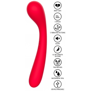 Vibro Point G THE DASH 10 x 3.7cm Rouge