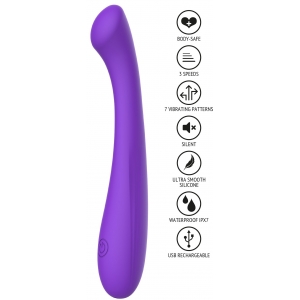 Vibro Point G THE LUNA 15 x 2.6cm Violet
