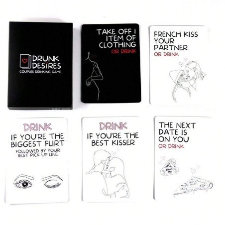 Jeu de Cartes à Boire DRUNK DESIRES