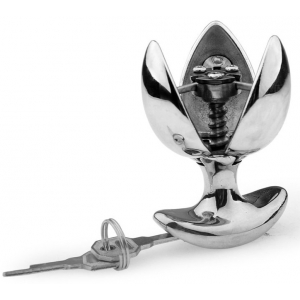 Plug en métal LOCK ANAL pour la Chasteté 7 x 5 cm