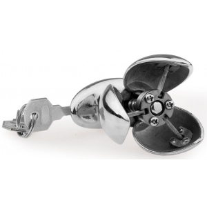 Plug en métal LOCK ANAL pour la Chasteté 7 x 5 cm