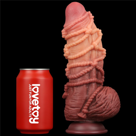 Gode silicone ROPE COCK Lovetoy 17 x 7 cm