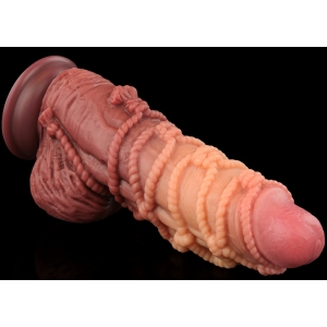 Gode silicone ROPE COCK Lovetoy 17 x 7 cm