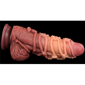 Gode silicone ROPE COCK Lovetoy 17 x 7 cm