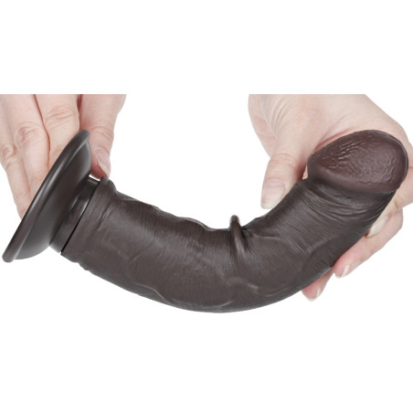 Gode Réaliste SLIDING SKIN 17 x 4cm Noir