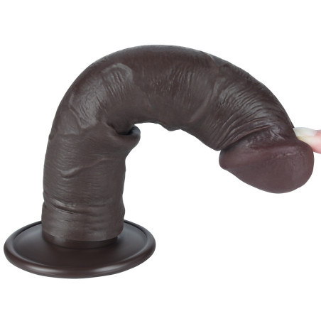Gode Réaliste SLIDING SKIN 17 x 4cm Noir