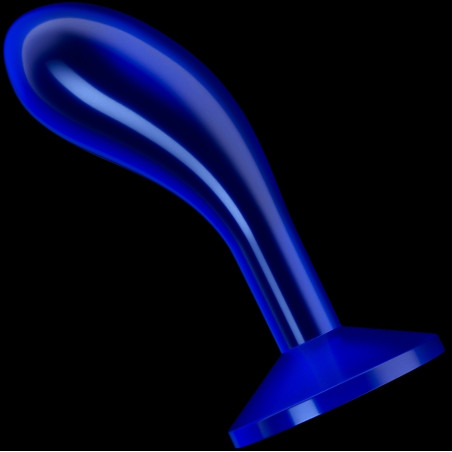 Plug bleu CURVE FLAWLESS de 13 x 4.3 cm