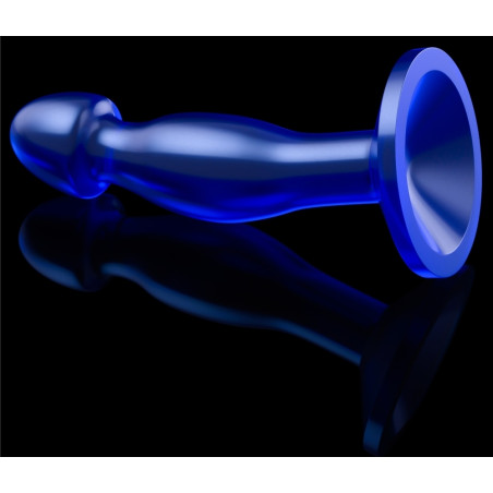 Plug prostatique bleu FLAWLESS de 14 x 4 cm