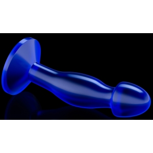 Plug prostatique bleu FLAWLESS de 14 x 4 cm