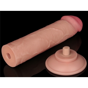 Gode réaliste SLIDING SKIN 17 x 4cm Lovetoy