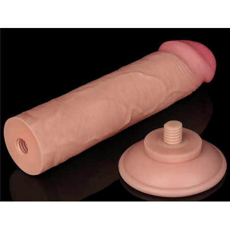 Gode réaliste SLIDING SKIN 17 x 4cm Lovetoy