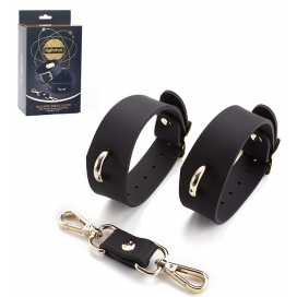 Menottes de Poignets LUXURY GOLD Noir 2