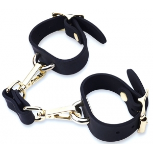Menottes de Poignets LUXURY GOLD Noir