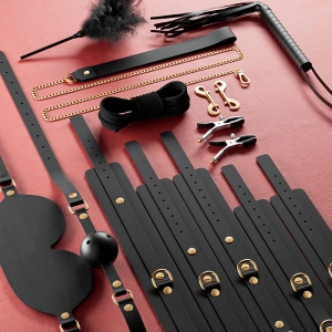 Kit SM 10 Pièces CLARISSA Noir