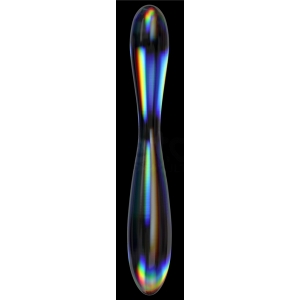Gode en Verre DOUBLE DELIGHT 22 x 3.6cm Transparent Lovetoy