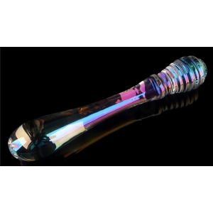 Gode en Verre TWIN PLEASURES 20 x 3.6cm Transparent Lovetoy