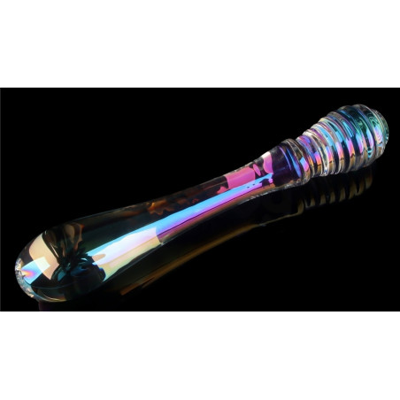 Gode en Verre TWIN PLEASURES 20 x 3.6cm Transparent Lovetoy