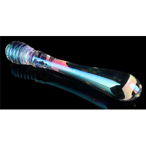 Gode en Verre TWIN PLEASURES 20 x 3.6cm Transparent Lovetoy