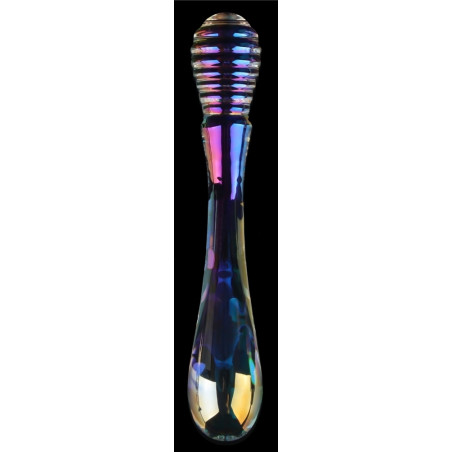 Gode en Verre TWIN PLEASURES 20 x 3.6cm Transparent Lovetoy