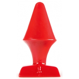 Plug anal rouge ZIZI STOPPER de 10 x 5 cm