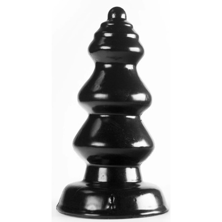 Plug anal ZIZI RIDGE Noir de 11 x 5 cm par Zizi XXX
